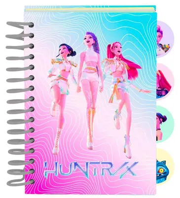 Image de Carnet Demon Hunters Kpop A6