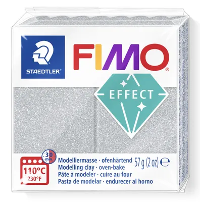 Obrázek produktu pro Staedtler FIMO 8010-812, Modelářská hlína, Stříbrná, Dospělý, 1 kusů, Sáček, Chlapec/děvče