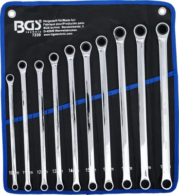 Produktbild von BGS technic Ratchet Ring Wrench and Ring Spanner Set, 3,29 kg