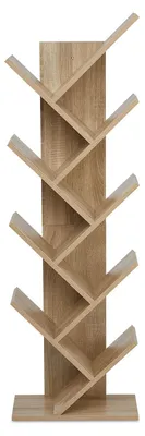 Immagine prodotto di Scaffale in legno con 9 scomparti per riviste e libri