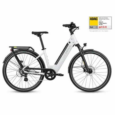 Produktbild von DERUIZ Quartz 2026 E-Citybike, 28 Zoll, 644 Wh, 55 Nm, bis 161 km, KI-generiertes Bild
