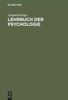 Produktbild von Lehrbuch der Psychologie