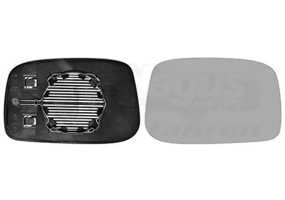 Produktbild von VAN WEZEL Spiegelglas Außenspiegel Rechts passend für PEUGEOT 807 MPV Konvex Beheizbar 0965838