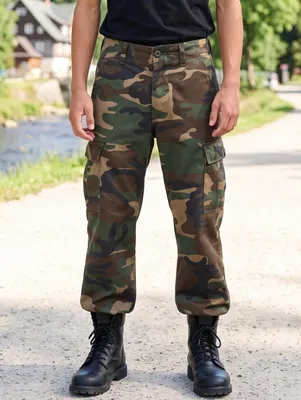 Obrázek produktu pro Brandit Kids US Ranger Trouser woodland - 146/152
