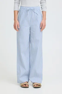Produktbild von Oxmo OXFanny Damen Hose Freizeithose Pants Baumwollmischung Loose Fit