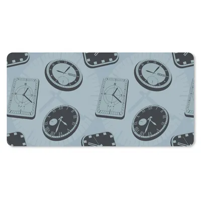 Produktbild von MuchoWow® Mauspad Mousepad Uhr - Muster - Vintage 60x30 cm - Mousepads - Maus Mat - Pad - Mausunterlage - Nachhaltig