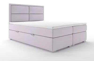Obrázok produktu pre Box spring posteľ hotel dvojlôžková kompletná sada topper matracov postele funkcia box