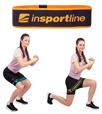 Obrázok produktu pre inSPORTline Hiplop odporová guma L 72 x 8 cm / 22 kg