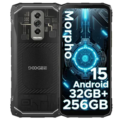 Produktbild von DOOGEE Blade10 Ultra Smartphone Handy, Android 15, 6,56" 90Hz, 5150mAh Akku, 32GB RAM+256GB ROM, 4G, 50MP, NFC, Fingerabdruck, ohne Vertrag