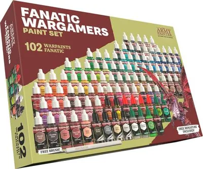 Image de L'ensemble de peintures pour wargames Fanatic de Warpaints par The Army Painter