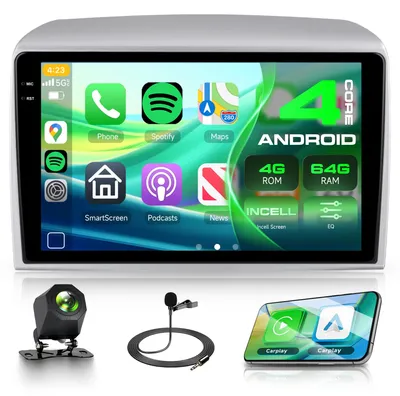 Immagine prodotto di Autoradio Android da 4G + 64G per modelli dal 2006 al 2011, con Carplay e Android Auto wireless