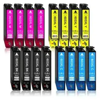 Produktbild von 16er Pack Druckerpatronen 603 603XL kompatibel mit Epson XP-2155