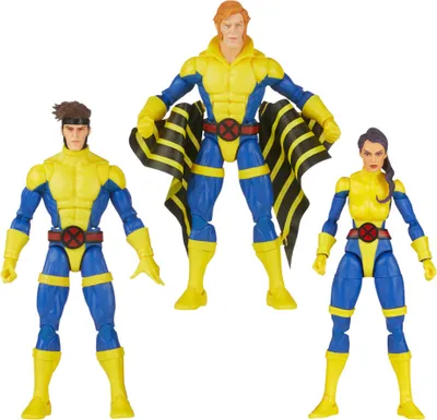 Zdjęcie produktu dla Seria Marvel Legends - 3 figurki X-Men (Gambit, Marvel's Banshee i Psylocke)