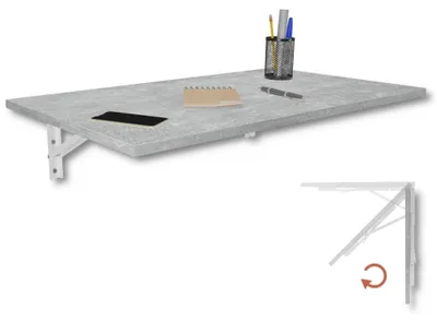 Imagen del producto de Mesa abatible de montaje en pared, ideal para espacios compactos