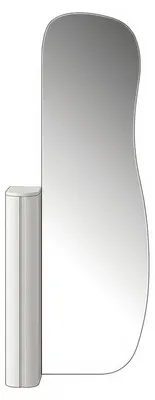 Produktbild von Schlafzimmer Set Bett Spiegel Modern Beige Luxus Design Polsterbett