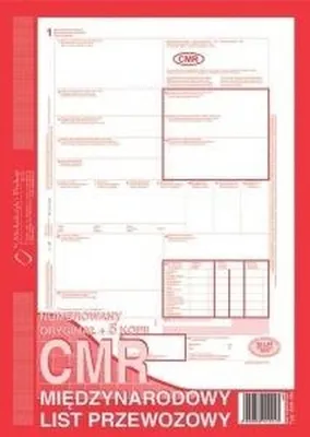 Image de Lettre de voiture CMR International 800-3N