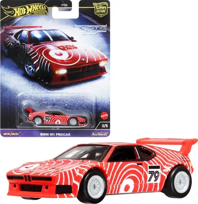 Produktbild von Hot Wheels HKC79, Auto, 3 Jahr(e), Kunststoff, Metall, Rot, Weiß