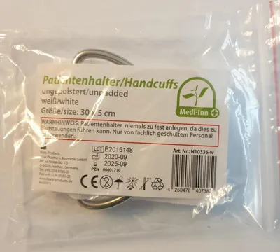 Produktbild von 10 Medi-Inn Patientenhalter - weiß - ungepolstert