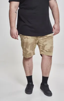 Produktbild von Urban Classics TB2087 | Camo Joggshorts S bis 5XL - Farbe: sand camo - Größe: XXL