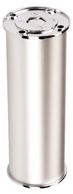 Produktbild von SOTECH Möbelfuß RADO Ø 50 mm Höhe 200 mm – runder Schrankfuß, Aluminium