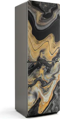 Zdjęcie produktu dla Abstrakcyjny kolorowy wzór - Magnetyczna osłona lodówki - Folia dekoracyjna magnetyczna do kuchni - Magnetyczna dekoracja lodówki - Samoprzylepna tablica magnetyczna - Folia magnetyczna na drzwi lodówki - 60x190 cm
