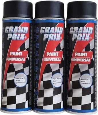 Obrázek produktu pro MOTIP GRAND PRIX akrylový matný černý sprej 500 ml