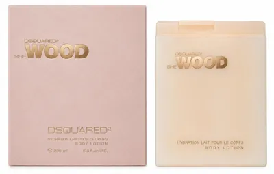 Produktbild von Dsquared She Wood Hydration Körper Lotion 200ml, KI-generiertes Bild
