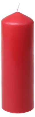 Produktbild von Stumpenkerzen Rubin Rot 200/67 mm, 10 Stück