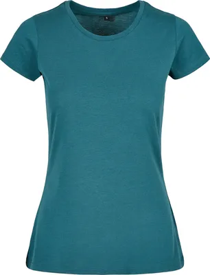 Produktbild von Build Your Brand - "Basic" T-Shirt für Damen RW8509 (M) (Petrol)