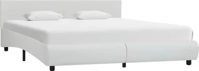Obrázok produktu pre vidaXL Posteľný rošt s LED diódou z umelej kože 160 × 200 cm