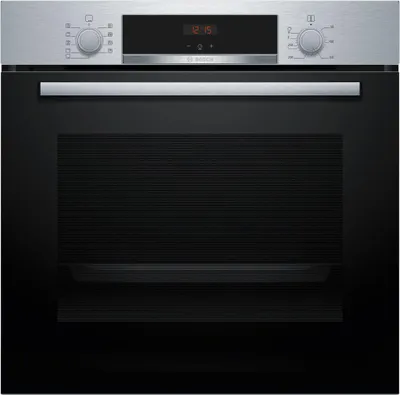 Produktbild von Bosch Serie 4 HBA534ES3 Backofen 71 l 3400 W Schwarz  Edelstahl