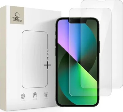 Obrázek produktu pro Tech-Protect Glass Fit+ 2-Pack pro Iphone 13 Mini - čirý