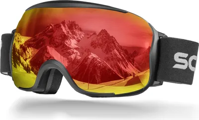 SCHNORR Lunettes de ski Edge | Lentilles Revo complètes, anti-buée