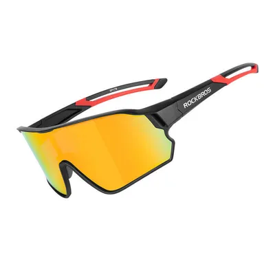 Image de Lunettes de vélo Rockbros 10135R, Photochromique (Rouge)
