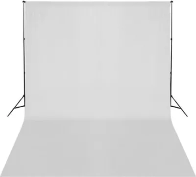 Obrázok produktu pre vidaXL Fotografické pozadie bez stojana bavlna biela 500x300 cm