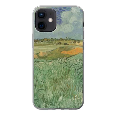 Produktbild von MuchoWow® Handyhülle Schutzhülle Hülle für iPhone 12 In der Nähe von Auvers - Vincent van Gogh Silikon Softcase Handy Hülle - Schutzhülle