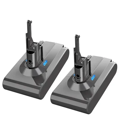 Obrázek produktu pro Náhradní baterie pro Dyson V8, kapacita 6000mAh, dobíjecí Li-ion, 2PACK 6Ah