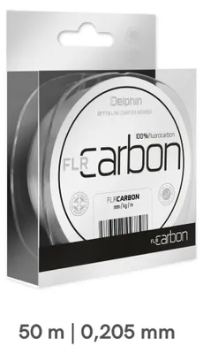 Produktbild von 50 m Fluorocarbon Vorfach Schnur 0,205 mm 8,1lbs
