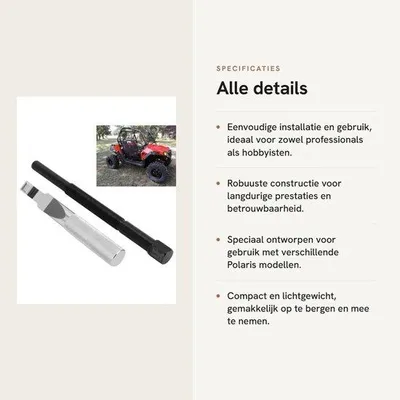 Produktbild von Kraftfahrzeugreparaturset - Ersatzteil für RZR 570/800/900 - Wartung - Kohlenstoffstahl/Aluminiumlegierung - Riementrennung - Riementrenner