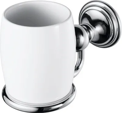 Produktbild von Zahnputzbecher HACEKA Allure chrom 1208600
