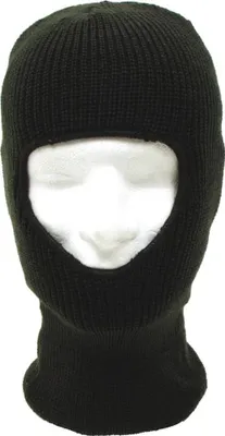 Produktbild von Balaclava 1-Loch Polyacryl oliv