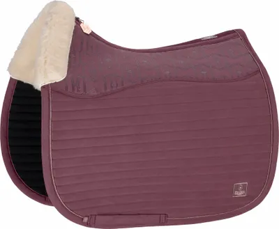 Produktbild von Eskadron HERITAGE Schabracke " MICRO EVO-WOOL " Form - Dressur Farbe - cassis
