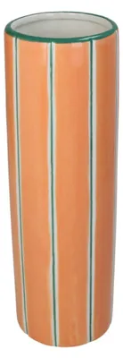 Produktbild von Kersten Vase STRIPES orange | Ø9x28cm