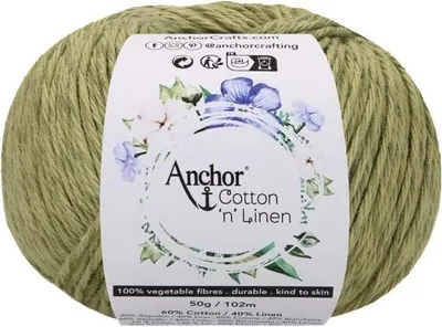 Image de Anchor Coton 'n' Linen 00027 Fern Fil à crocheter