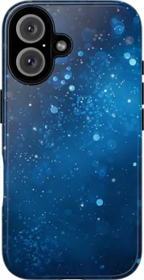 Produktbild von Tiefblaue Lichterpracht – Hülle Kompatibel mit iPhone 16