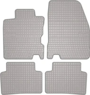 Produktbild von Gummi-Fußmatten für Renault Kadjar 2015-2022 – SUV, Set 4, Befestigung