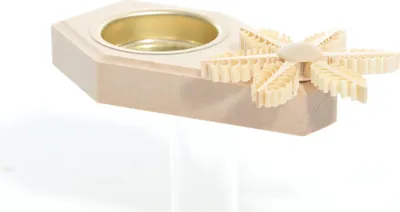 Produktbild von Tischschmuck Teelichthalter mit Stern BxHxT=13x3x6,5cm NEU