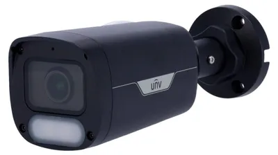 Image de Caméra de Sécurité IP Uniview Easy Bullet PoE 4MP 2.8mm IP67 ColorHunter Noire - IPC2314LE-ADF28KM-WP-BLACK