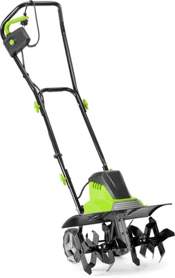 Obrázok produktu pre FIELDMANN FZK 2004-E Záhradný elektrický kultivátor, príkon elektromotora 1 200W, pracovný záber 40 cm, 6 oceľových nožov, priemer noža 20 cm, sklopná rukoväť