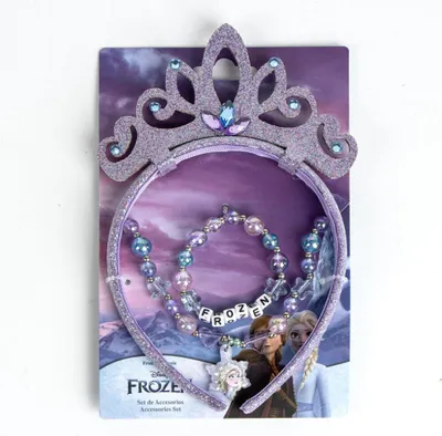 Productafbeelding van Schmuckkit Frozen Blau, 3 stuks